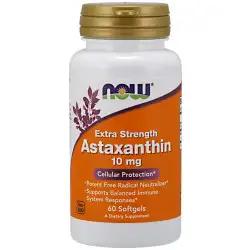 Astaksantyna (Astaxanthin) - 10 mg, 60 kapsułek (NOW Foods)