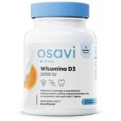 Witamina D3 - 2000IU, 60 kapsułek (Osavi)