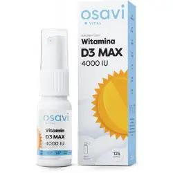 Witamina D3 - 4000 IU MAX, Spray Doustny (Osavi)